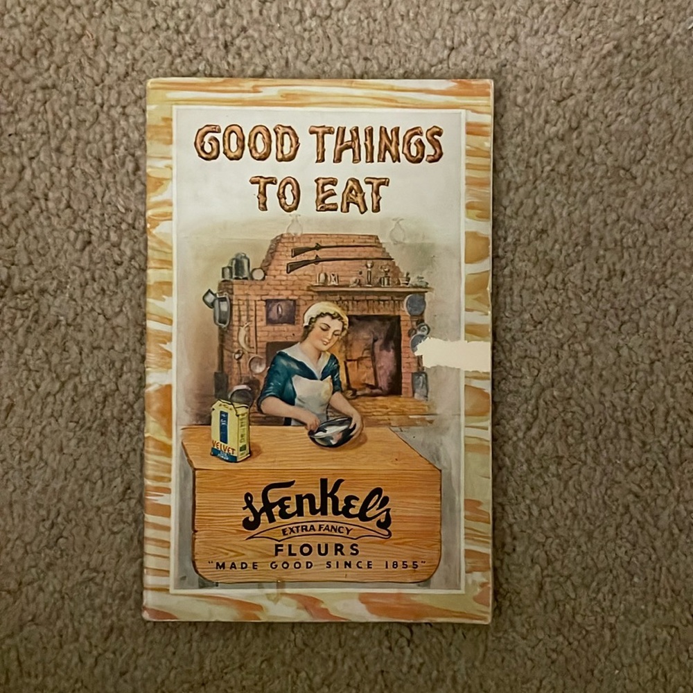 1939 “Good Things To Eat” Henkel’s Flours Recipe Booklet